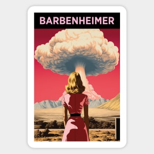 Barbenheimer Barbie X Oppenheimer Sticker